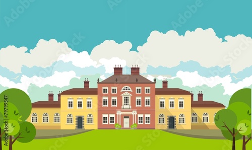 Country house with park