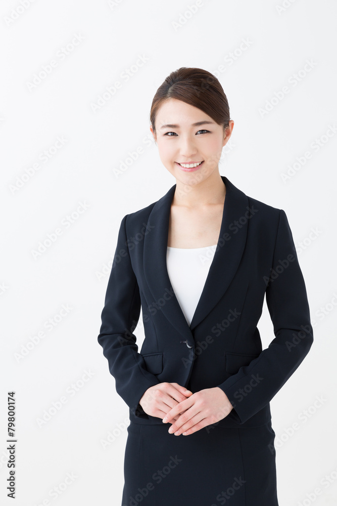 asian businesswoman isolated on white background asian businesswoman isolated on white background