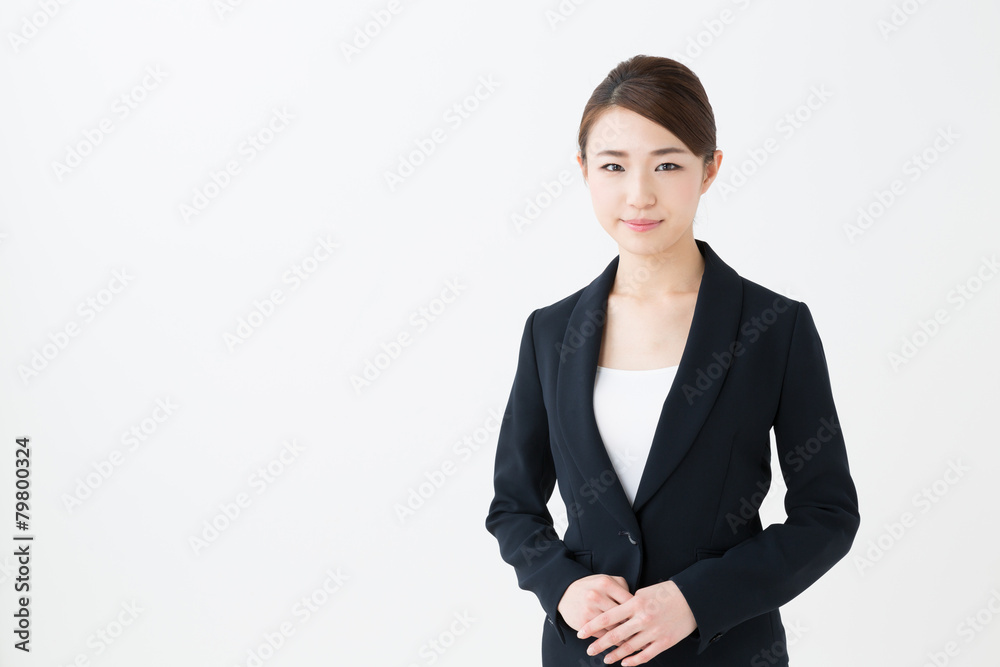 asian businesswoman isolated on white background asian businesswoman isolated on white background