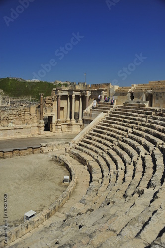 The amphitheatre in Beth Shean National Park, Israel
