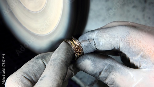 Polishing Gold Ring