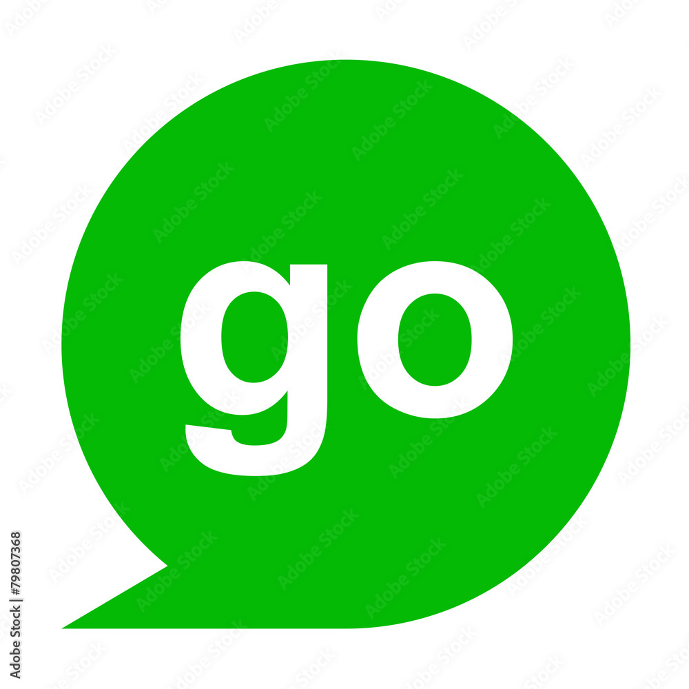 Icono texto go Icono texto go