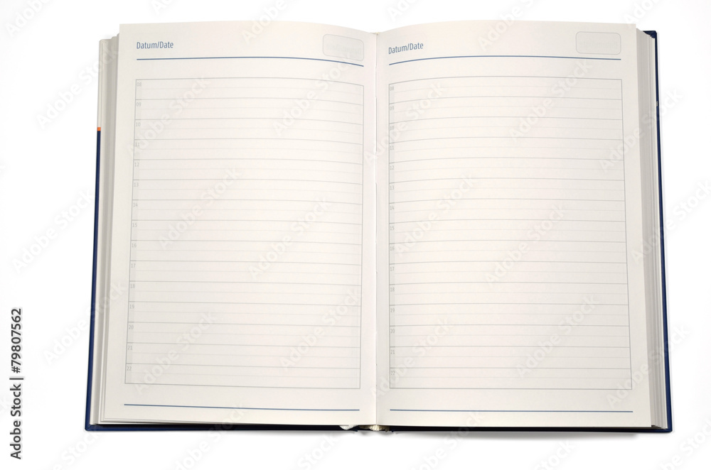 Open diary Open diary