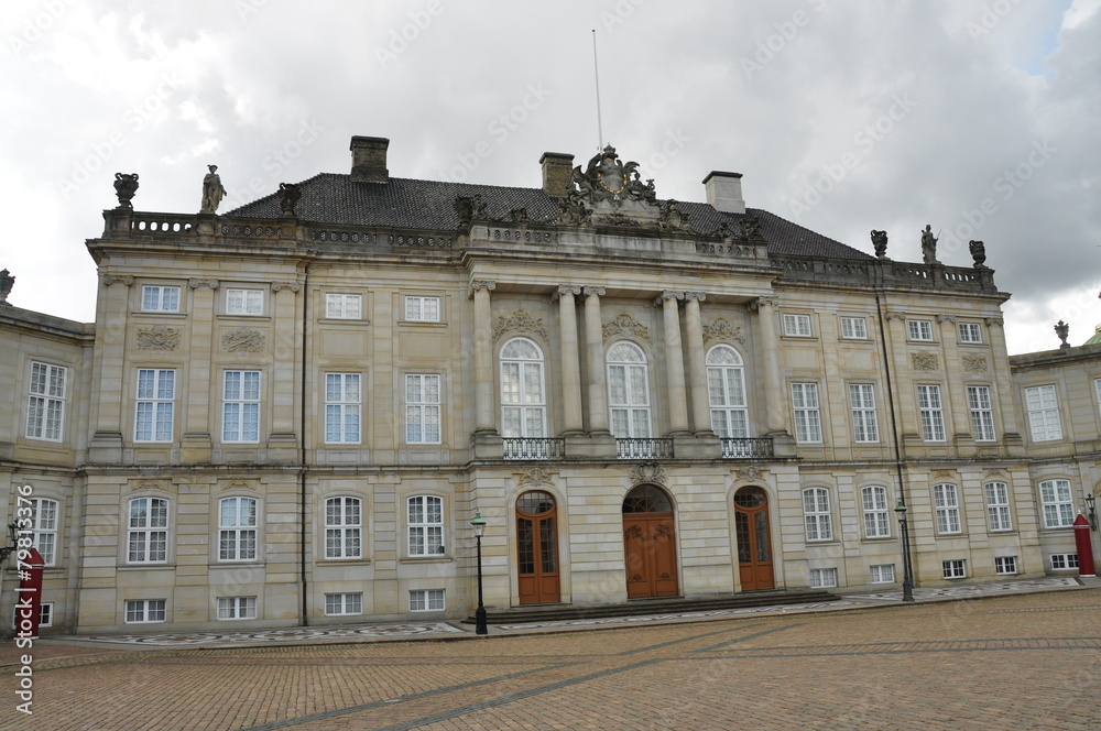 Palacio de Amalienborg, Copenhague, Dinamarca