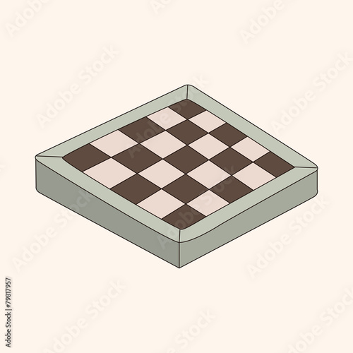 chess board theme elements