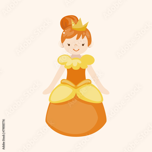 Royal theme princess elements