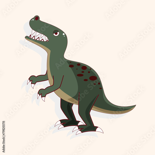 dinosaur theme elements
