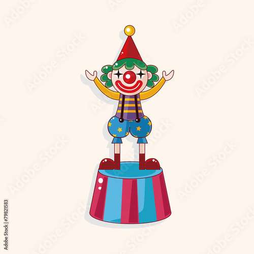 clowns theme elements