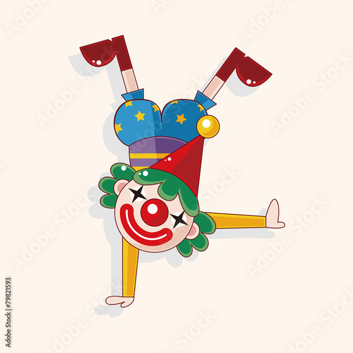 clowns theme elements