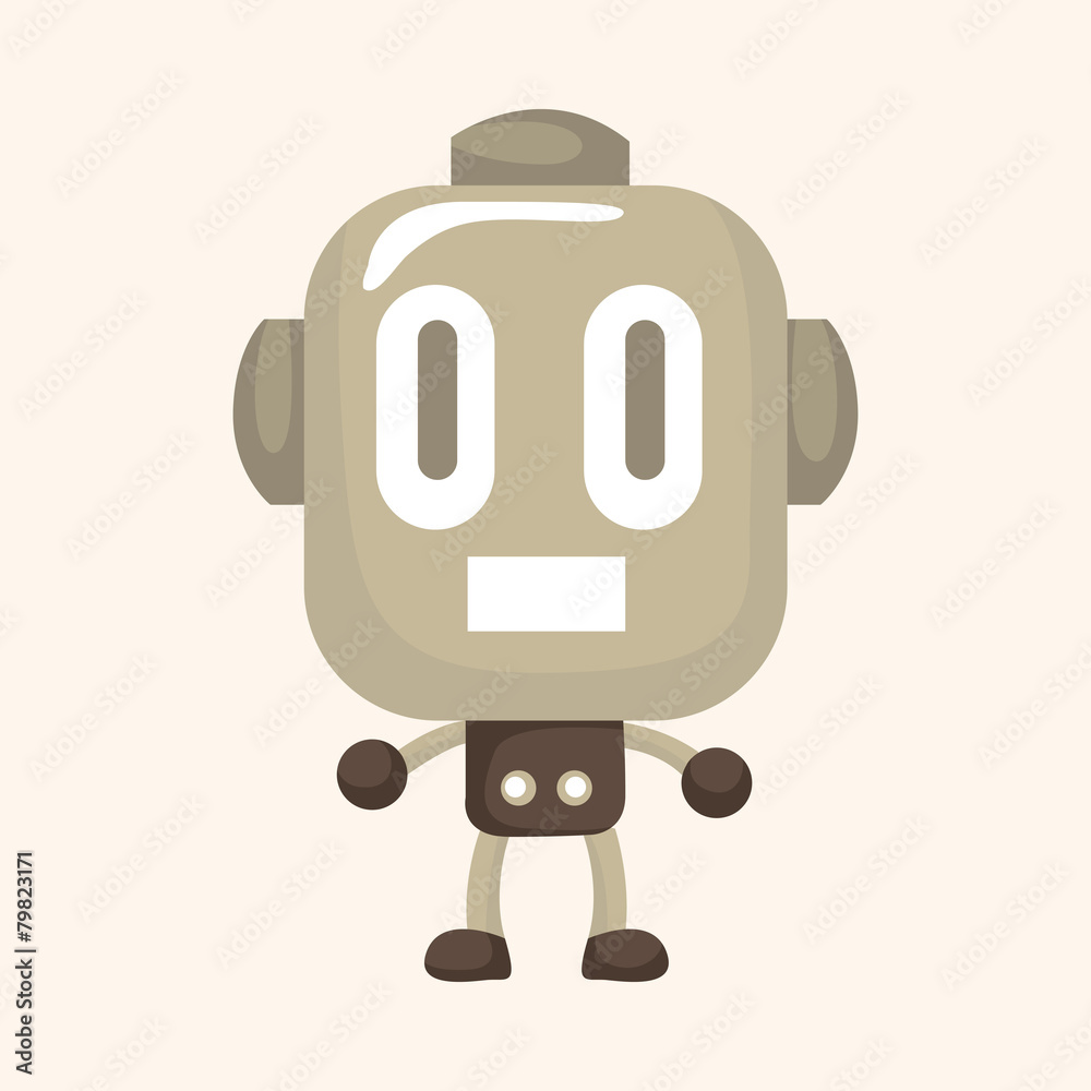 robot theme elements robot theme elements