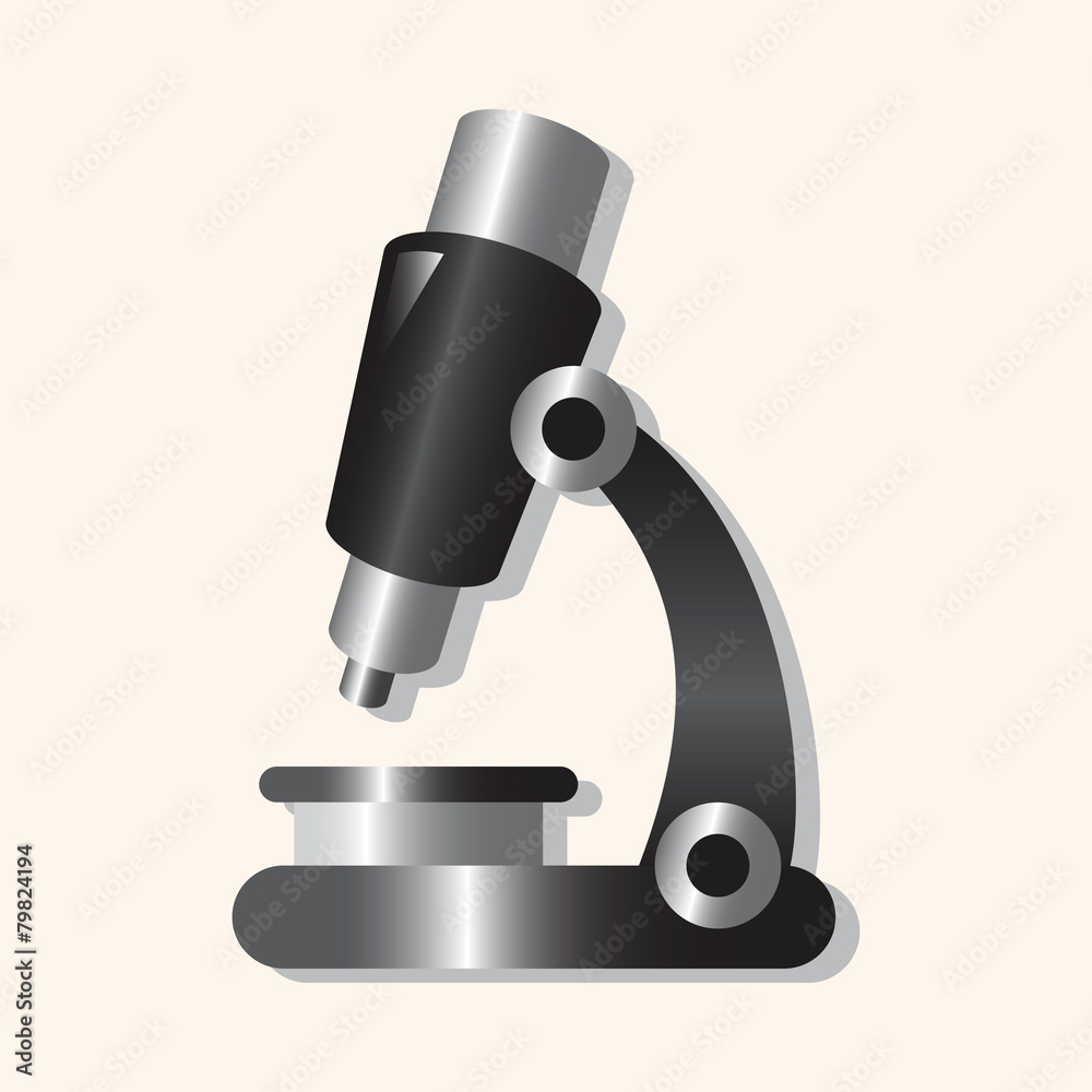 Microscope theme elements Microscope theme elements