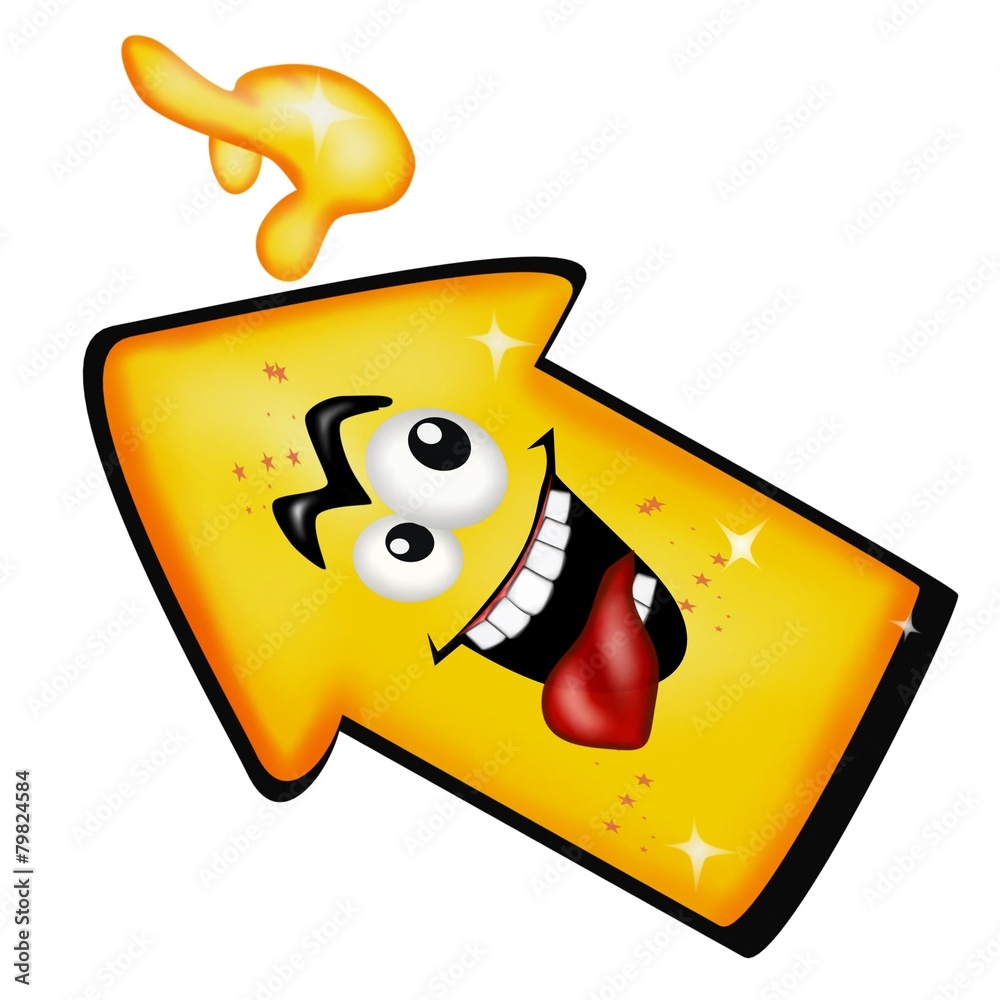 Illustrazione Stock freccia rock Adobe Stock