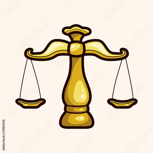 legal balance theme elements