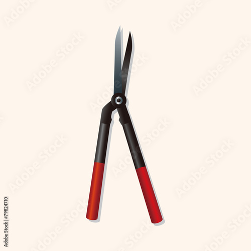 garden shears theme elements