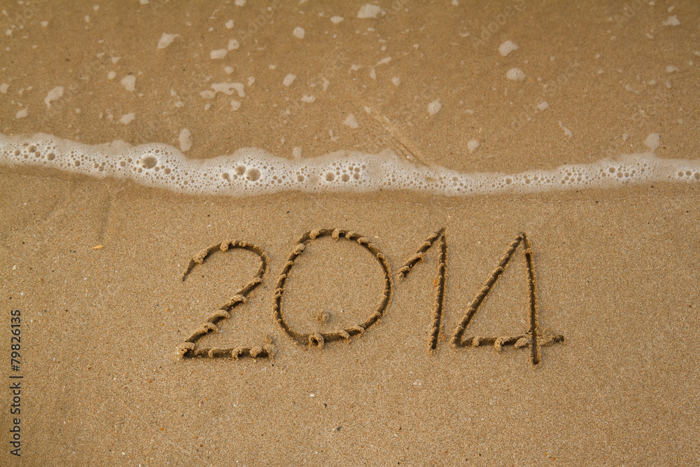 Fototapeta premium New year 2014