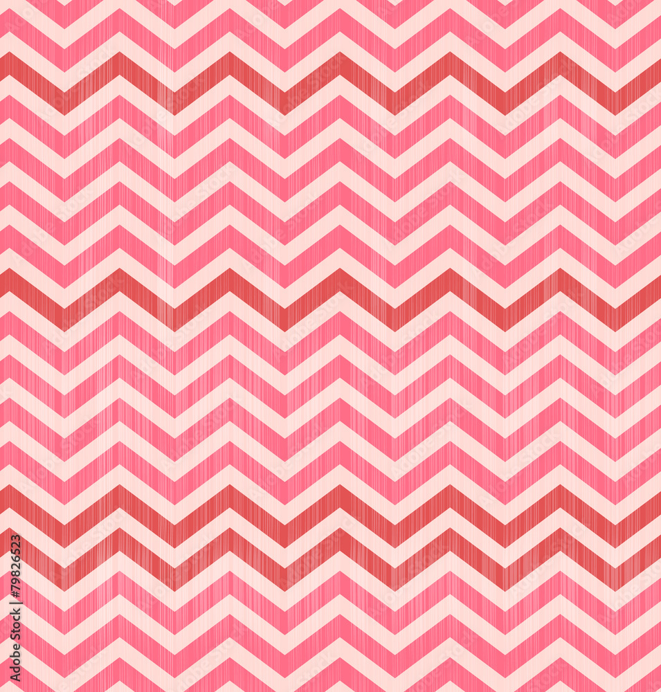 Vector Seamless Abstract Toothed Pink  Background