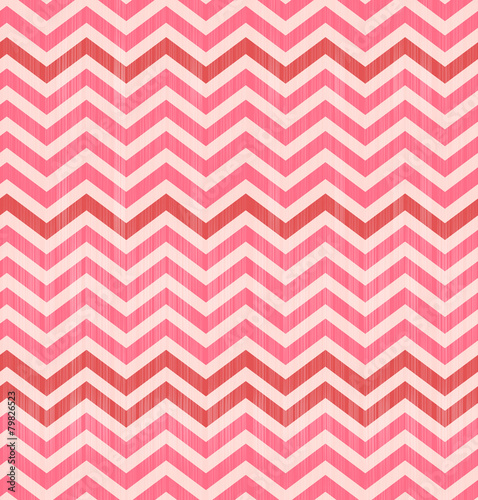 Vector Seamless Abstract Toothed Pink Background