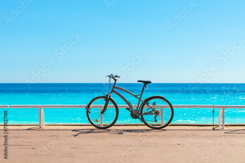 Bicycle on Promenade des Anglais.
