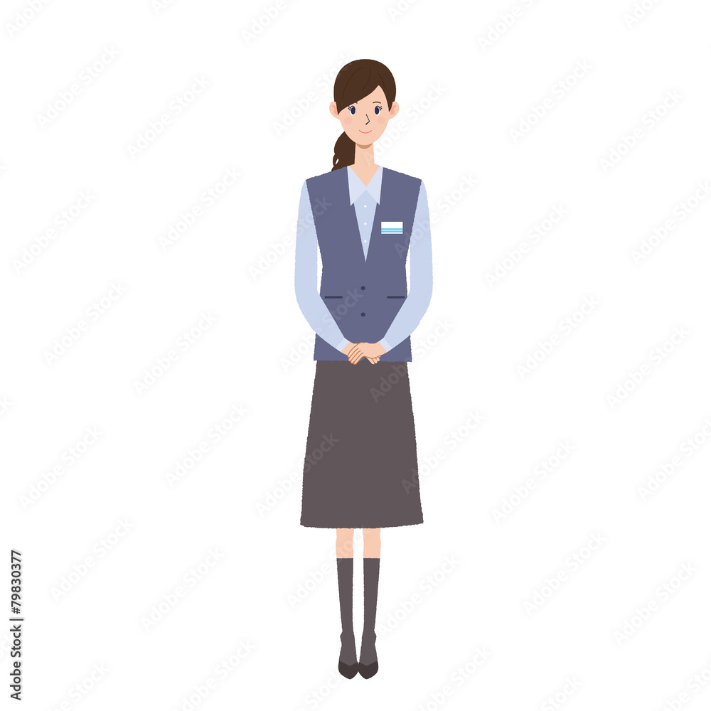 事務員 イラスト 受付 事務員 イラスト 受付