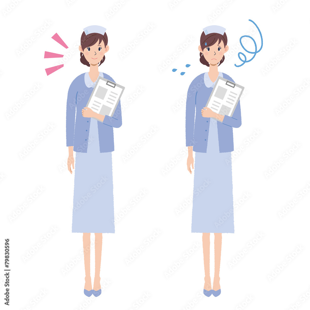 看護師 イラスト 表情 看護師 イラスト 表情