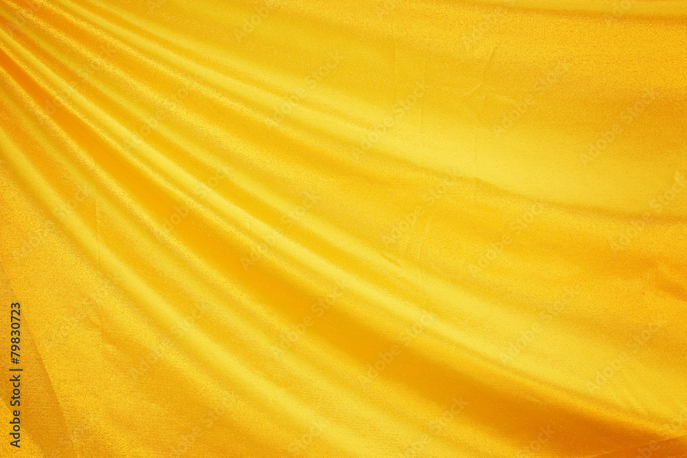Gold fabric silk for background Gold fabric silk for background