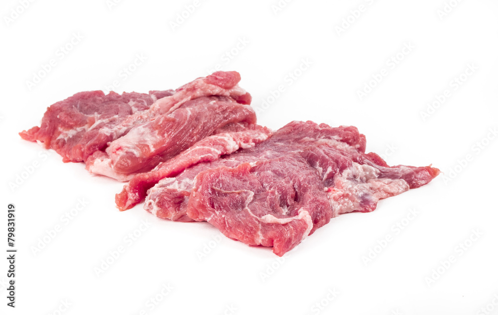 Raw meat Raw meat