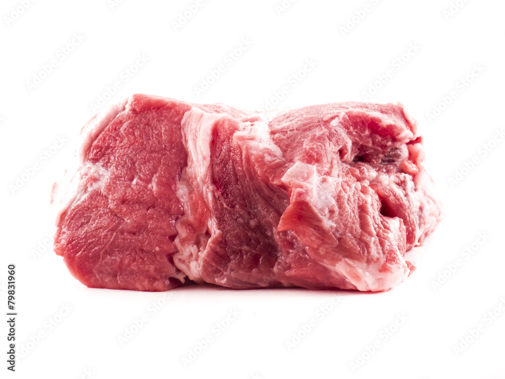 Raw meat