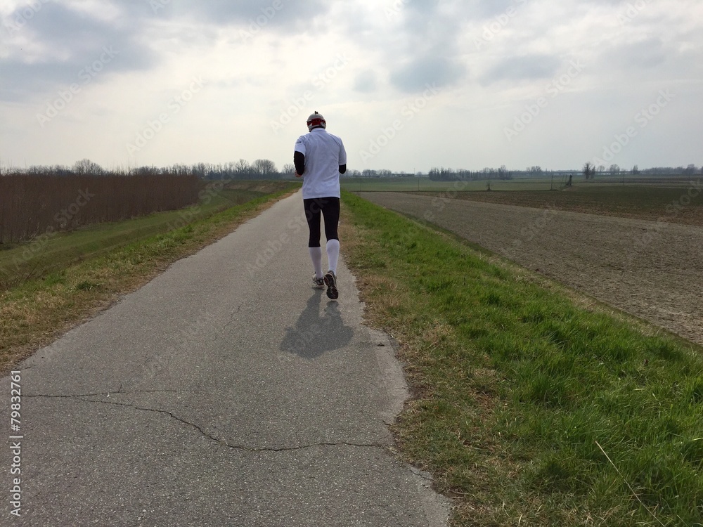 Obraz premium runner