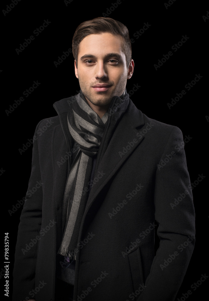 Obraz premium Portrait of Attractive Man