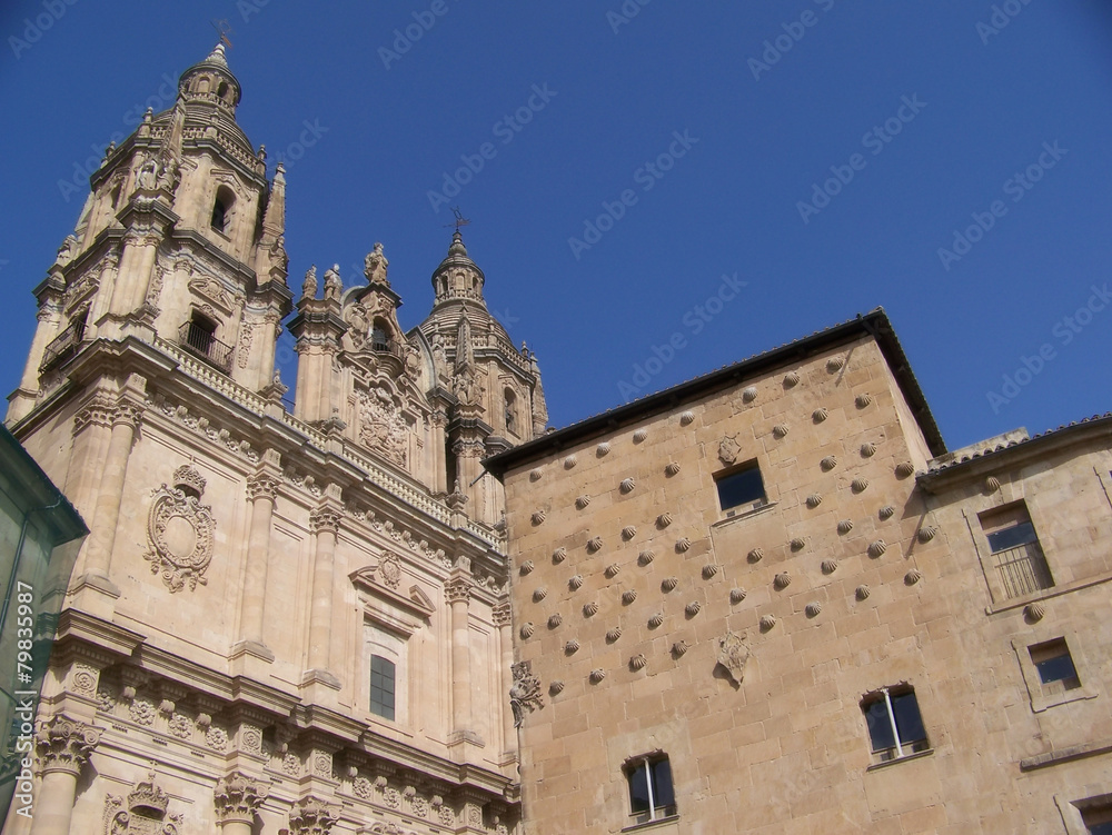 Iglesia de La Clerecia e Casa de las Conchas, Salamanca