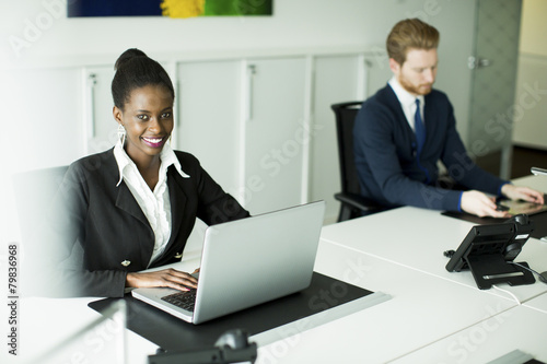 Young people in the office