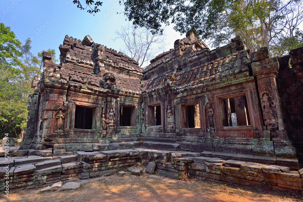 Banteay Kdei Temple in Siem Reap Cambodia