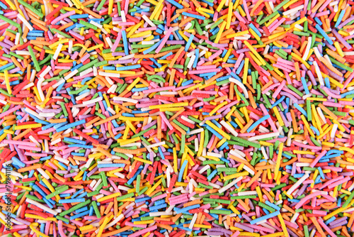 colored sugar sticks background © vladi_mir