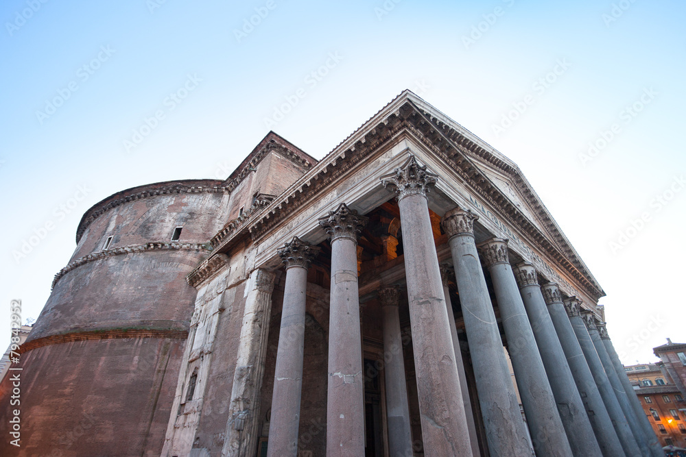 the Pantheon, Rome, Italy.