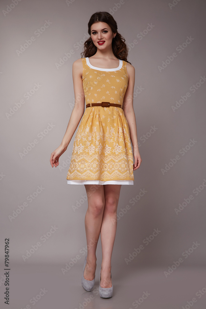 Sexy beauty business woman in fashion dress perfect slim body Sexy beauty business woman in fashion dress perfect slim body