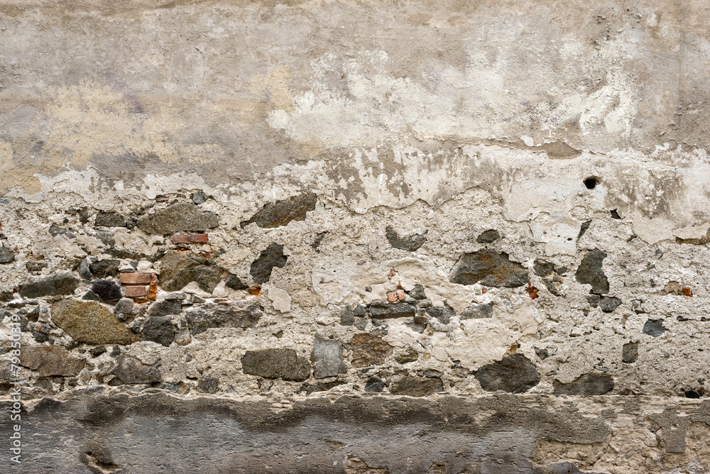 Fototapeta premium wall of stones as a texture