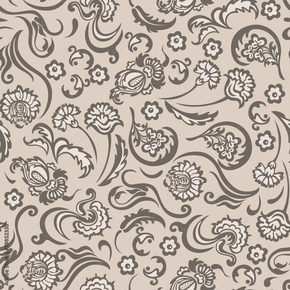 Seamless floral background abstract flower Seamless floral background abstract flower