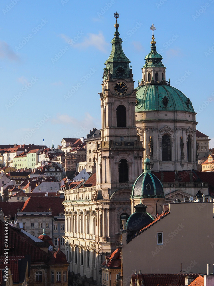 Naklejka premium Saint Nicholas Church in Malá Strana