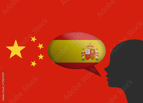 speak spanish in chinese photo