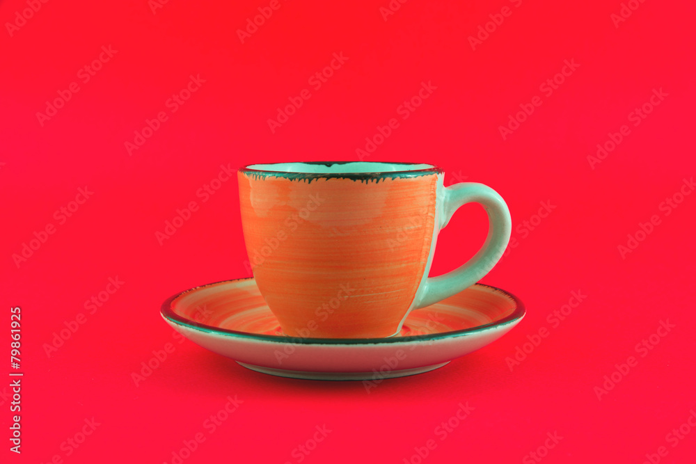 Obraz premium Orange cup