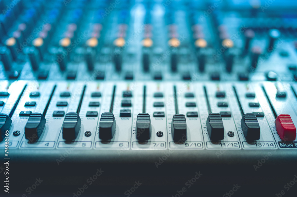 Sound and music mixer adjustments on local device Sound and music mixer adjustments on local device