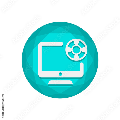 Vector Diamond Button