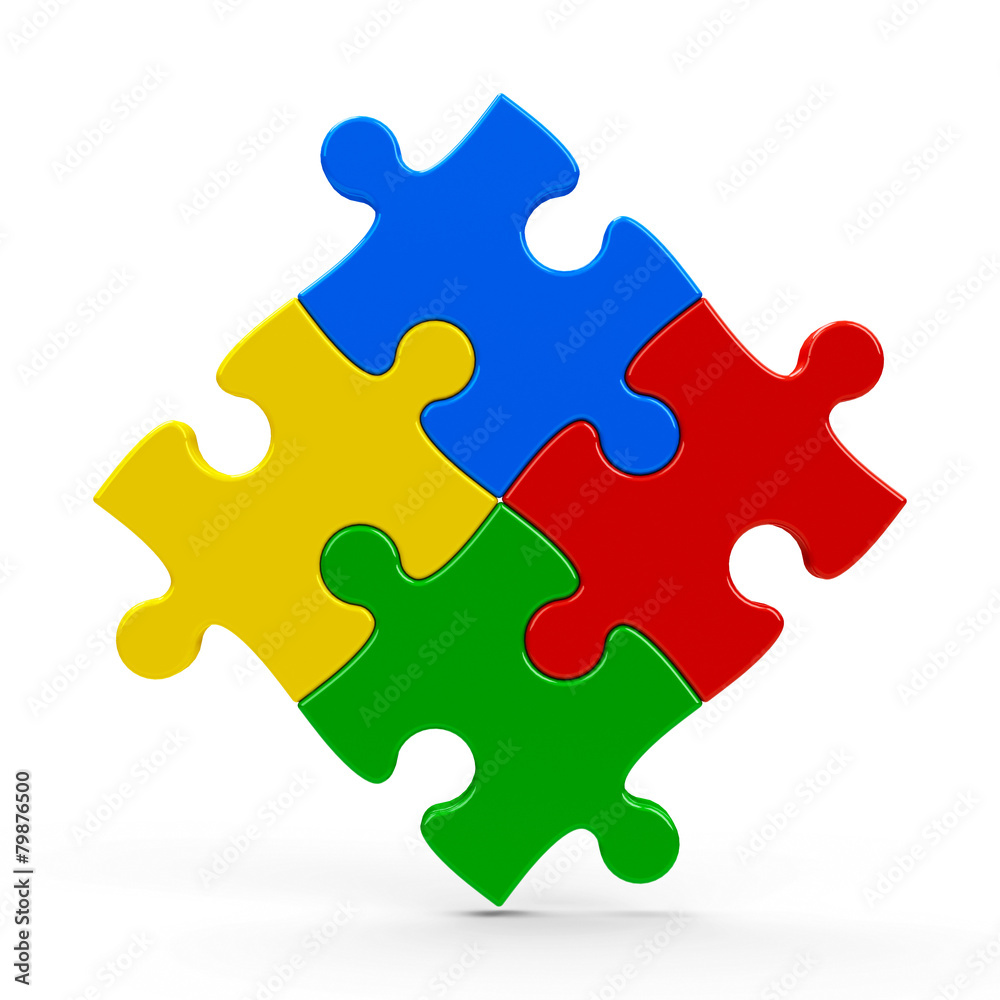 Abstract puzzle background Abstract puzzle background