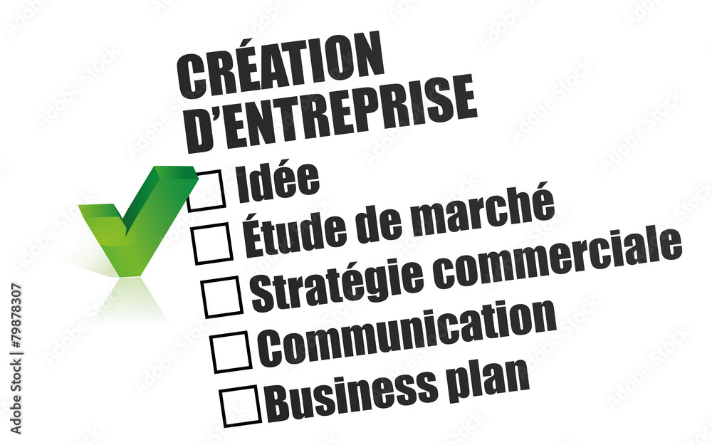 création d'entreprise