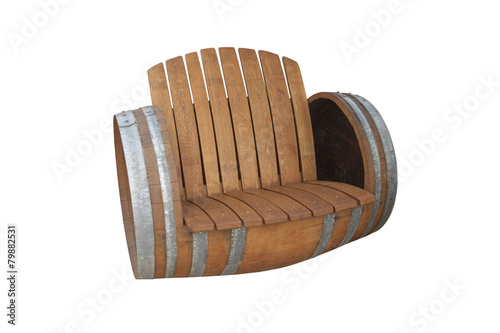 Wine barrel Chair