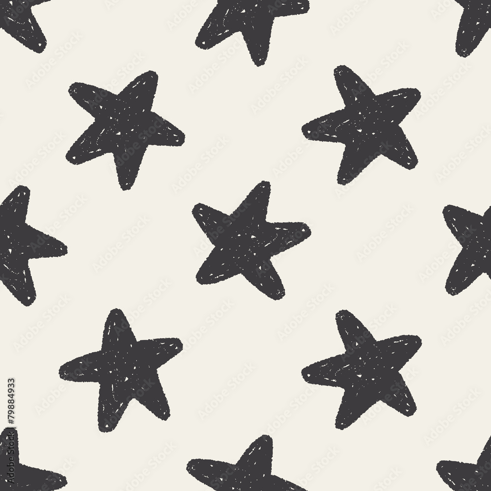 Doodle Favourites seamless pattern background