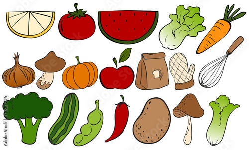 Fruits and vegetables