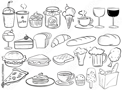 Food doodles