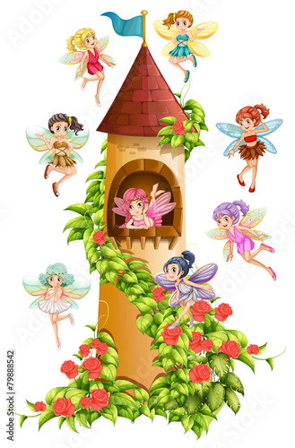 Fairies and tower