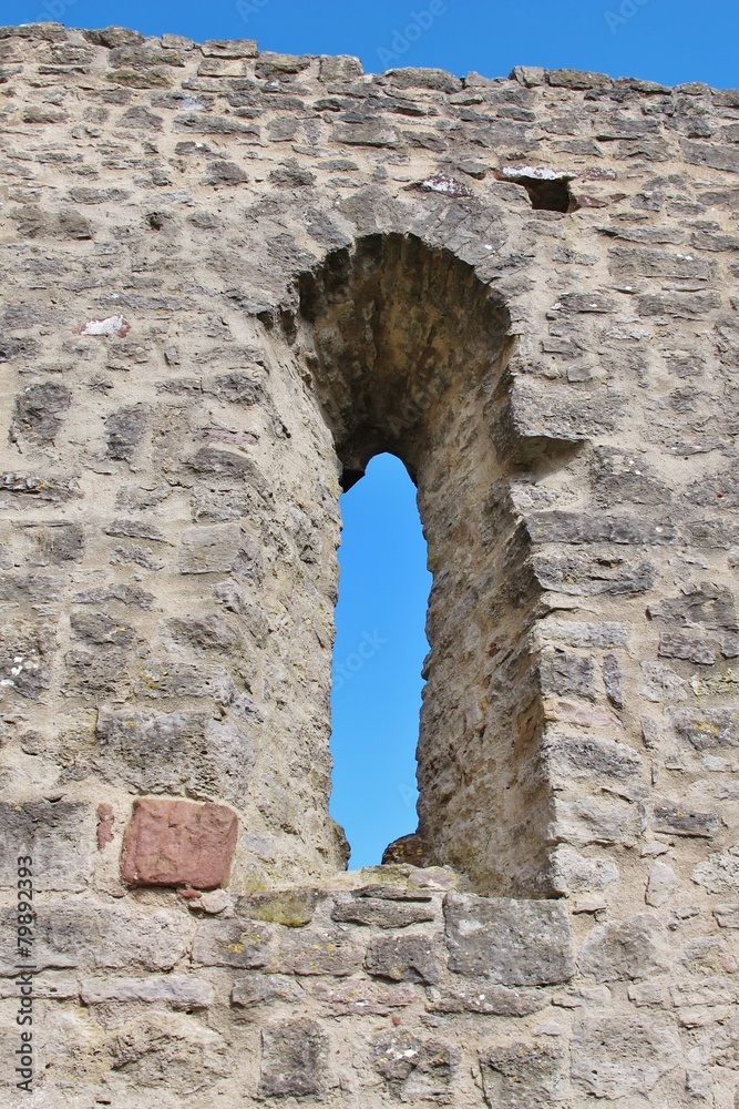 Fenster, Ruine Homburg, Unterfranken